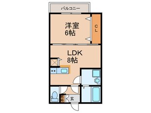 サンプレミアム江坂の物件間取画像